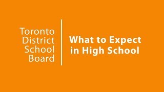 What to Expect  Choices  TDSB [upl. by Adriano]