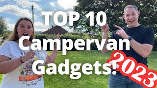 Top 10 Campervan Gadgets for 2023 [upl. by Augustus]