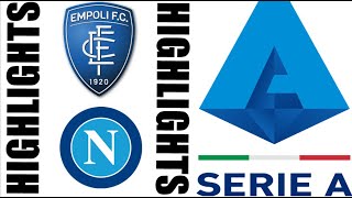 Empoli vs Napoli 01 Match Highlights  LEGA A 202425 [upl. by Ggerc643]