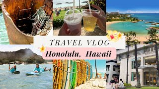 Oahu Adventures Lagoons Surfing Waikiki amp Pearl Harbor Visit and More 🏄🏼‍♀️🤿🌺 Final Vlog [upl. by Gauthier]