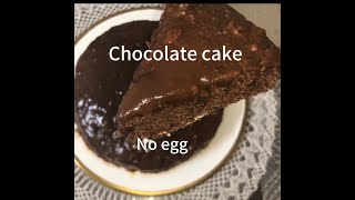 Eggless chocolate cake  soft and moist chocolate cake  chocolate cake Cookingstyle9 [upl. by Gleeson]