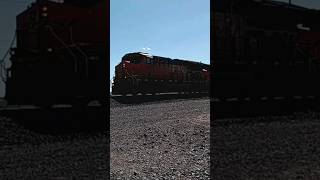 BNSF Grain Train at Willard NM train bnsf bnsftrains bnsfrailroad graintrain newmexico [upl. by Zeidman]