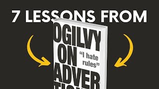 OGILVY ON ADVERTISING by David Ogilvy Top 7 Lessons  Book Summary [upl. by Jasmine]