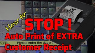 How to stop automatic customer copy printout on creditdebit card transaction in Gilbarco Passport [upl. by Waddle]