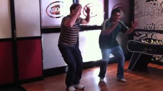 Johnny Clegg teaches Charlie a Move or Two [upl. by Olumor]