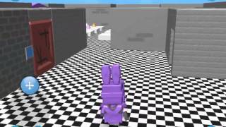 Blocksworld HD Fnaf old bonni  blocks world [upl. by Nyleda]