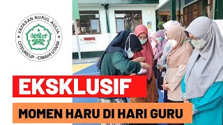 MOMEN HARU DI HARI GURU NASIONAL 2021  Guru SD Plus Nurul Aulia [upl. by Honeywell]