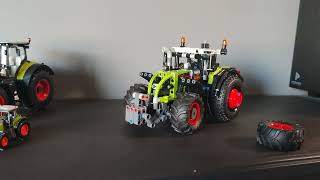 CLAAS Axion 900 in LEGO Technic [upl. by Morrison671]