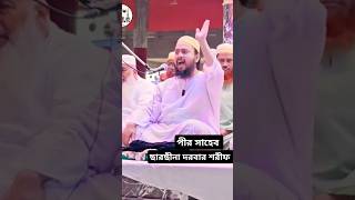 সংখ্যালুঘুদেরকে কঠিন হুশিয়ারি দিলেন ছারছীনা পীর  sarsina dorbar reels shorts shortvideo [upl. by Nicolle]