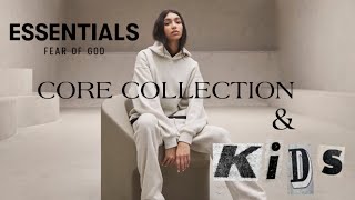 ESSENTIALS FEAR OF GOD CORE COLLECTION amp KIDS HAUL  STYLING MY FAMILY [upl. by Ydurt]