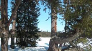 Winter Camping Angleworm Lake BWCAW [upl. by Tnaryb]