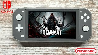 Remnant From the Ashes Nintendo Switch Lite Gameplay [upl. by Neumann]