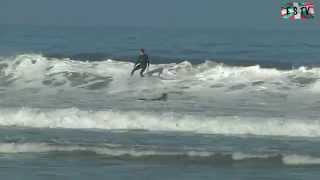 MONTALIVET SURFING  Surf dans le Médoc  EUSKADI SURF TV [upl. by Havard]