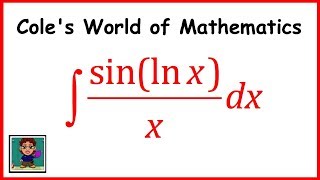 Integral of sinln xx ❖ Calculus 1 [upl. by Nosyarg]