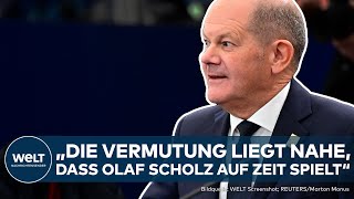 OLAF SCHOLZ AmpelAus Vertrauensfrage Schuldenbremse und Neuwahlen  Das denken die Deutschen [upl. by Coussoule919]