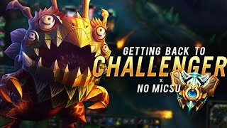 Gosu  GETTING BACK TO CHALLENGER  NO MICSU [upl. by Sheeran]