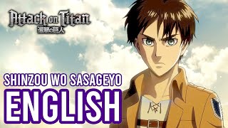 Attack on Titan 2 OP • Shinzou Wo Sasageyo • ENGLISH COVER  Tara St Michel ft EddievanderMeer [upl. by Efinnej631]