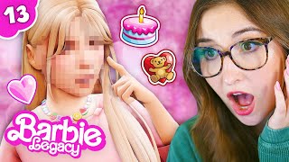 GOODBYE TODDLER DAYS 💖 Barbie Legacy 13 The Sims 4 [upl. by Eilsew]