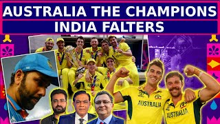 Australia The Champions  India Falters  IND vs AUS CWC 23 Final  Caught Behind [upl. by Eppesuig]