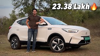 2023 MG ZS EV Drive Review  Nexon EV Killer [upl. by Greenebaum]