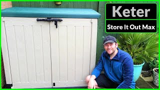 Assembling a Keter Store It Out Max 1200L Storage Shed [upl. by Mojgan361]