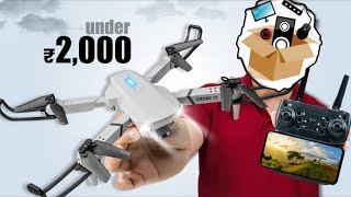 ₹1699 Budget Drone  Lets Test [upl. by Lindi400]