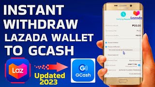 How To Withdraw Money From Lazada Wallet To GCash Account  Instant Transfer Updated 2024 [upl. by Kingsbury737]