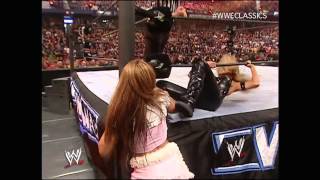 WWE Classics WrestleMania 22 Trish Stratus vs Mickie James [upl. by Yesmar]