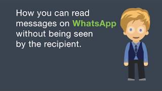 How You Can Read Messages on WhatsApp Without Being Seen [upl. by Ursola369]