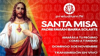 🙌 Misa En Vivo de Hoy ⛪ Domingo 3 de Noviembre de 2024 Padre Favián Ibarra Solarte [upl. by Htaek]