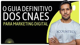 QUAIS SÃO OS CNAES PARA O MARKETING DIGITAL [upl. by Egamlat]