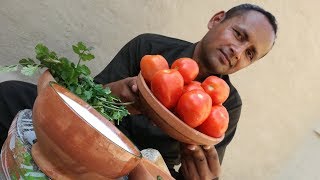 Tamatar Ki Chutney Recipe  Tomato Dip  Grandmas Style  Village Style  Village Food Secrets [upl. by Eegnat177]