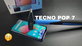 Tecno POP 7 Screen Scratch Test  Tecno Pop 7 Durability Test 🔨🛠️ [upl. by Giefer]