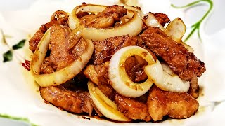 PORK CHOP WITH CARAMELIZED ONION  CH SECRET RECIPES [upl. by Durware366]