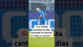 🤯¡LA INCREÍBLE CANTIDAD DE DÍAS LESIONADO DE NEYMAR🤯 ¿Cuántos partidos se ha perdido 😱 [upl. by Inavoig93]