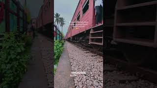 🥺🥀💔 plz subscribe travel train srilanka ambalangoda [upl. by Finbur]