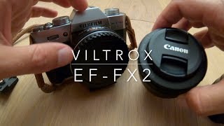 Viltrox EFFX2 speedbooster for Fujifilm [upl. by Shermie840]