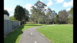 Shrimpton Creek Path and downhill to Parramatta River [upl. by Woermer537]