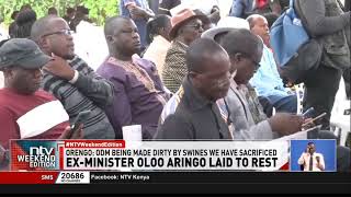 ExMinister Oloo Aringo laid to rest [upl. by Deirdre]