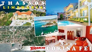 Corina Fei apartmány  Thassos Limenaria CK Turancar [upl. by Anigar]