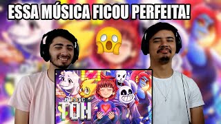 REACT Determinação  Undertale Pacifista Papyrus Da Batata [upl. by Jacobs11]