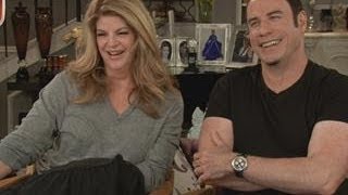 Kirstie Talks Sitcom Love Scene With John Travolta [upl. by Notnyw]