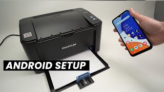 Setup Pantum P2500W amp P2502W Printer With Your Android Phone [upl. by Anom]