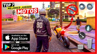 🔴 Cuales son los 7 Mejores Juegos De MOTOS 🏍️ Para ANDROID amp iOS sin internet en 2024 ✅ ULTRA HD [upl. by Anitsirhcairam]