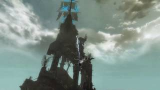 Dive Master Masted  Jumping from Abaddons Ascent with diving goggles  Guild Wars 2 [upl. by Kwabena]