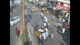 Terrible Accident  Car Hits Auto  Live Accidents in India  Tirupati Traffic Police [upl. by Paxton]