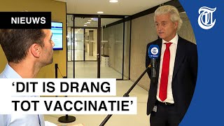 Wilders Wegwezen met die coronapas [upl. by Straub]