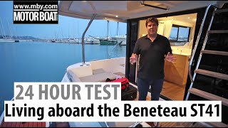 Living aboard the Beneteau Swift Trawler 41  24hour boat test  Motor Boat amp Yachting [upl. by Fullerton]