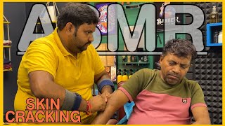 ASMR Intense Skin Crackings  Hair Cracking Head Massage by SHAMBOO💈asmr [upl. by Ignacius]