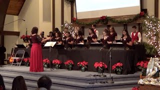 Christmas Bell Carol TCA Bell Choir [upl. by Anavrin]